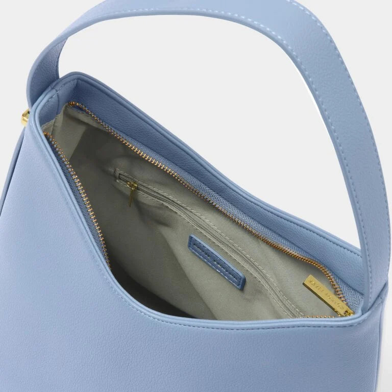 Katie Loxton Camille Shoulder Bag in Cornflower Blue | Stylish Crossbody Purse for Women | Perfect for Work, Travel & Everyday Use