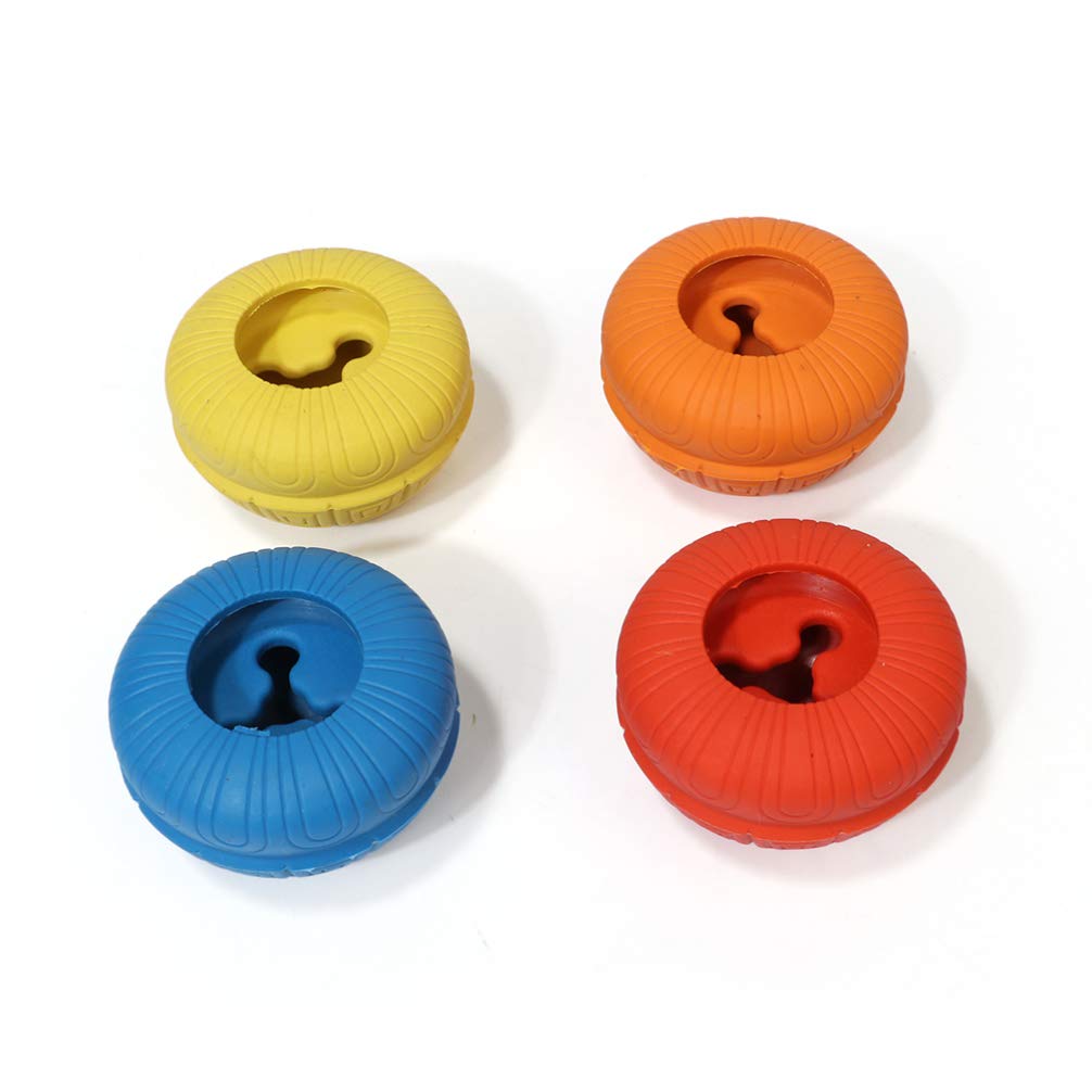 Balacoo Dog Chew Toy - Durable Rubber Teething & Molar Toy for Puppies, Small Dogs - Interactive Pet Feeding & Leak-Proof Chew Toy - Perfect for Teething Relief, Dental Health & Playtime Fun