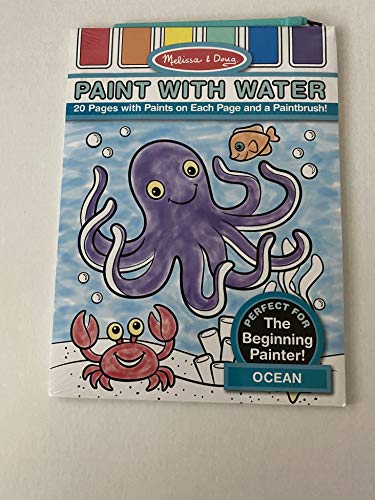 Paint with Water Coloring Book for Kids - Reusable Water Reveal Activity Pad for Toddlers & Preschoolers - Fun & Mess-Free Art Supplies for Travel, Home & Classroom Learning