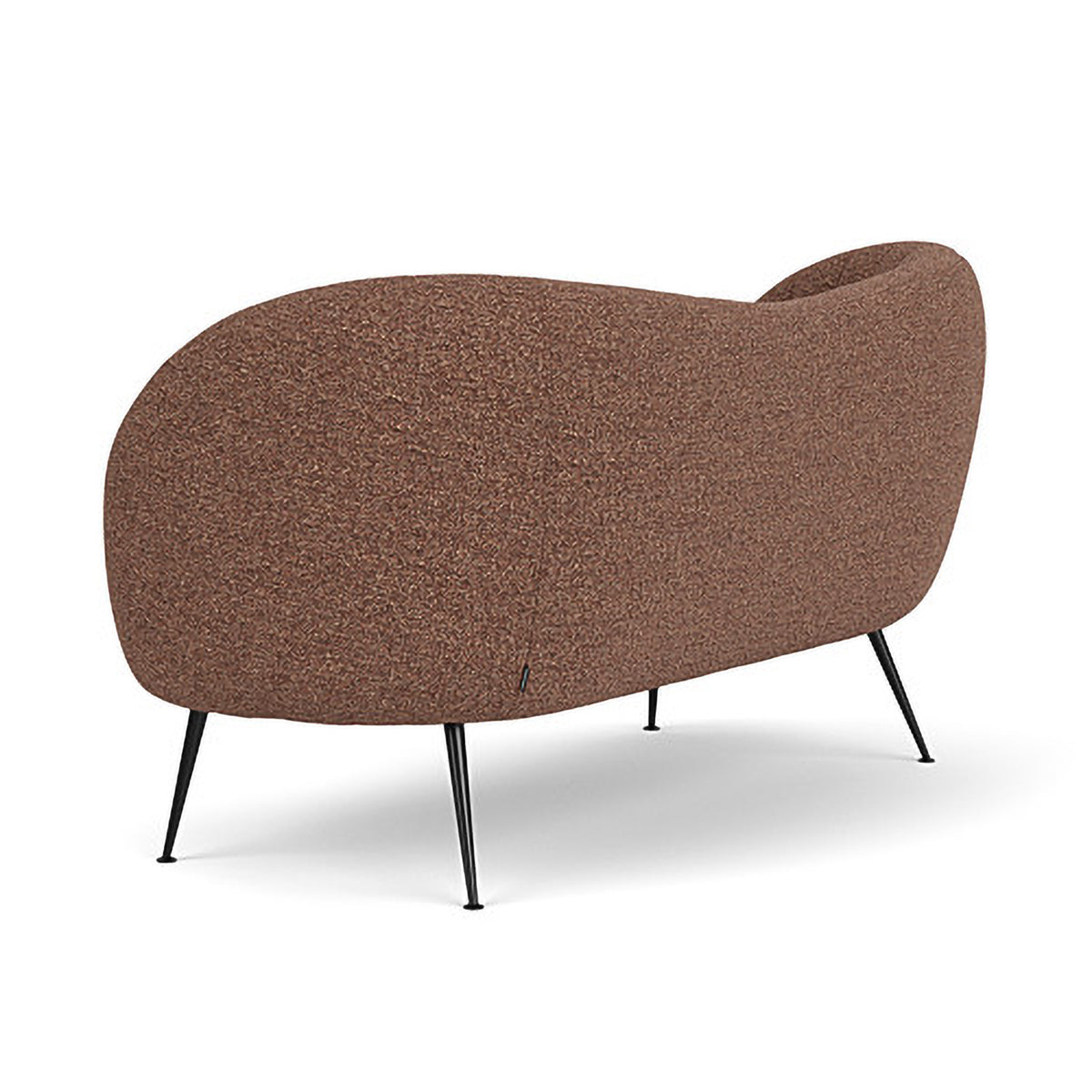 Flora Boucle 2-Seater Sofa - Modern Upholstered Loveseat for Living Room, Bedroom & Small Spaces | Soft Chenille Fabric Couch with Solid Wood Frame