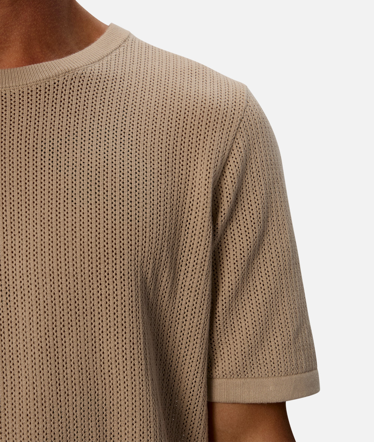 The Serrano Tee - Soft & Stylish Men's T-Shirt in Mushroom Color | Perfect for Casual Wear, Street Style & Everyday Comfort