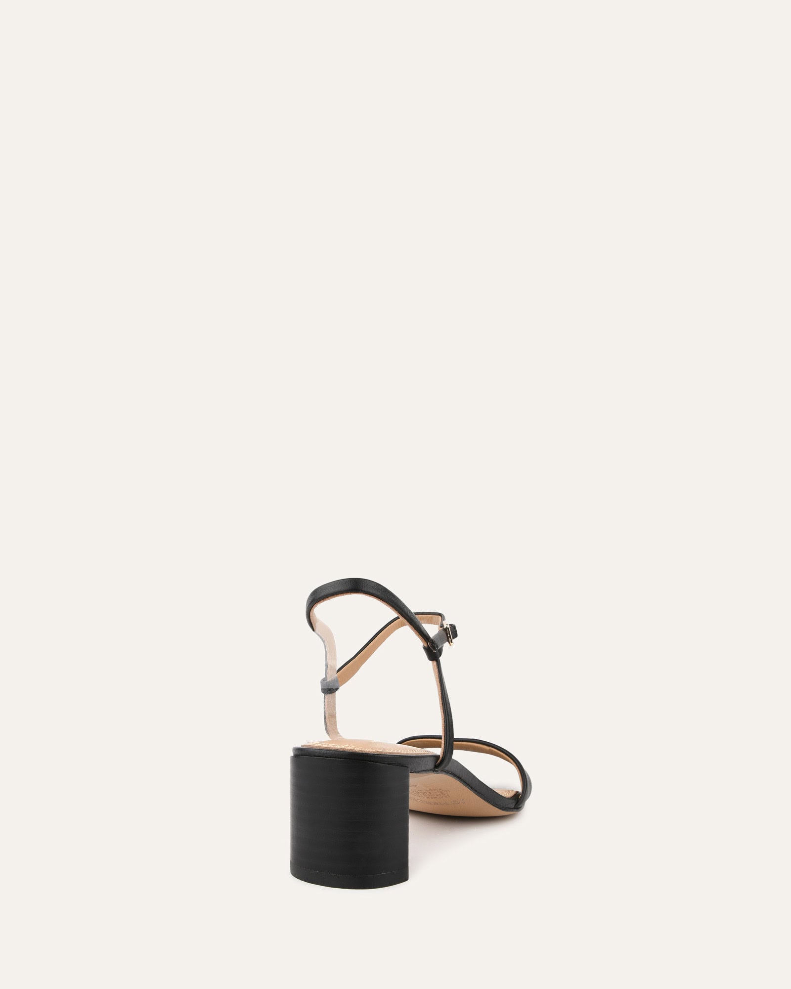 HELEN Black Leather Mid Sandals for Women - Comfortable & Stylish Summer Casual Footwear for Beach, Walking & Outdoor Activities