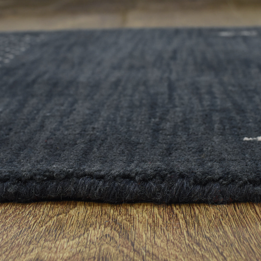 Colombo Premium Hand Knotted Wool Rug - Soft & Durable Handmade Area Rug for Living Room, Bedroom, Dining Room - Perfect for Home Decor & Cozy Spaces