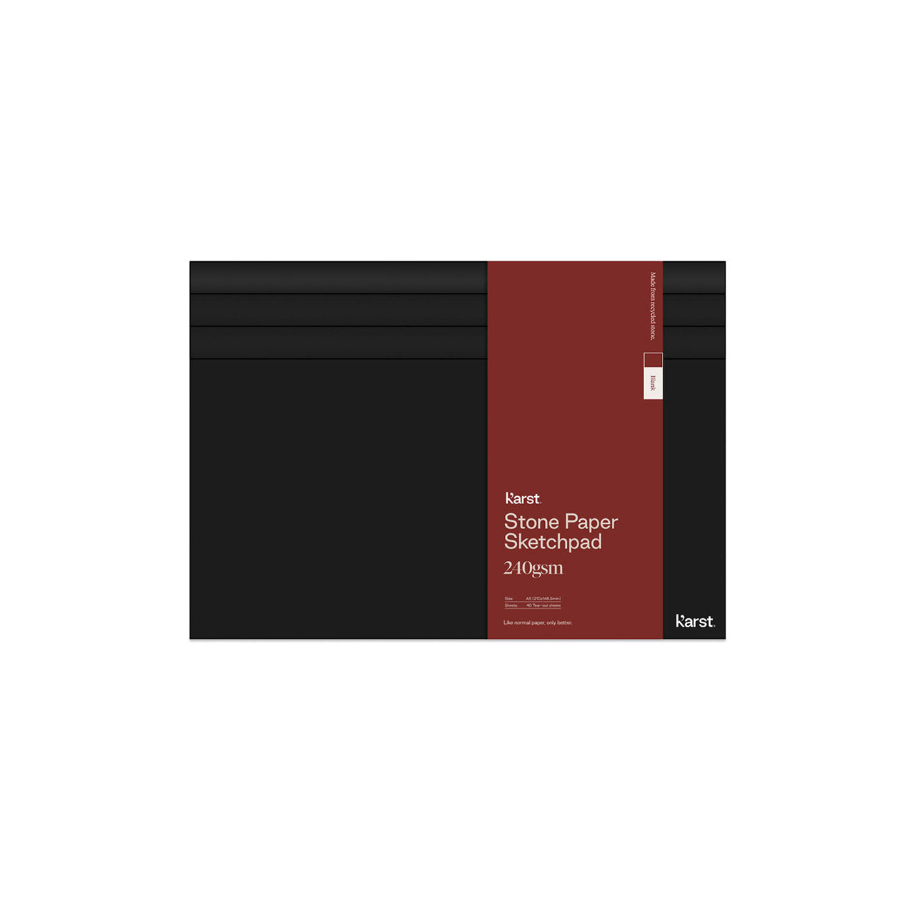 Premium Karst Sketchpad A5 - 50 Sheets 100 GSM Acid-Free Paper for Artists, Students & Professionals - Perfect for Sketching, Drawing & Note-Taking in Studio, Classroom or Outdoor Travel