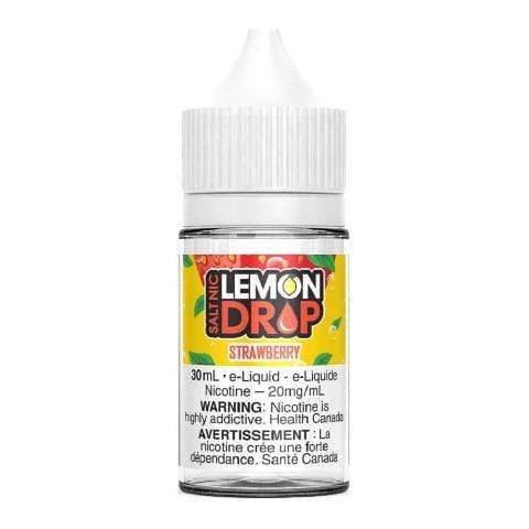 Strawberry Salt Nicotine E-Liquid - Lemon Drop Salts 30mL for Vape Pens & Pod Systems - Refreshing Fruit Flavor for All-Day Vaping (Alberta)