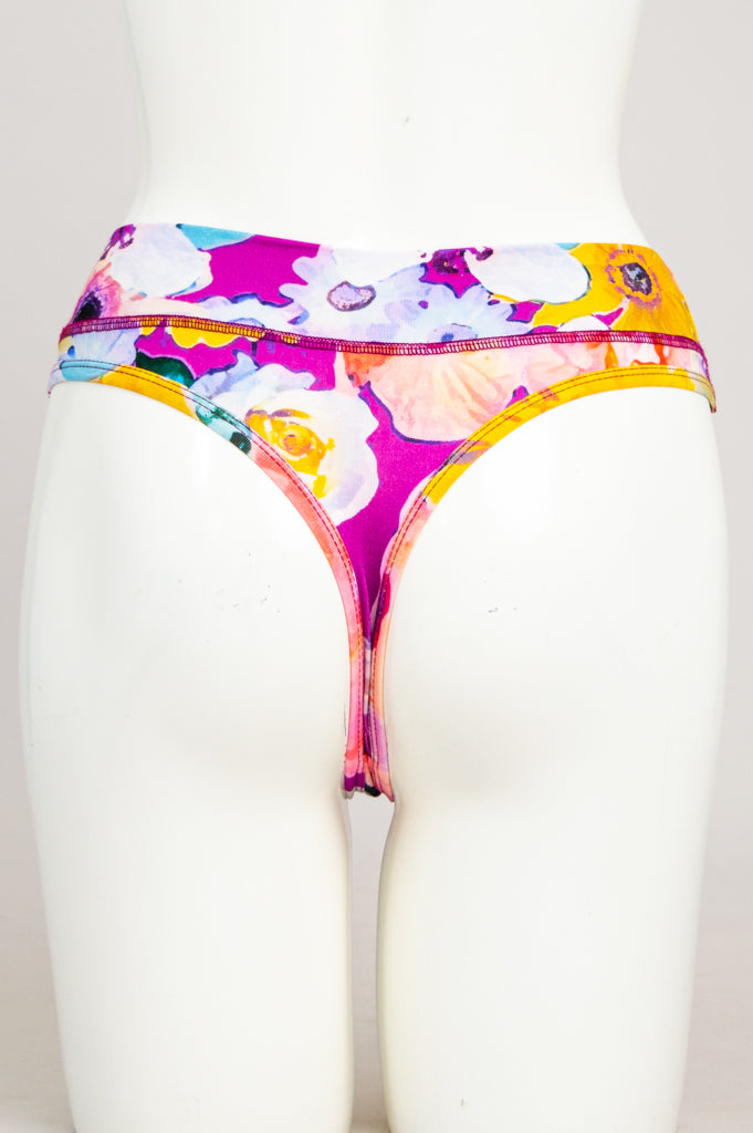 Premium Bamboo Thong Underwear for Women - Soft & Breathable Francisco Style - Perfect for Yoga, Lounge & Everyday Comfort