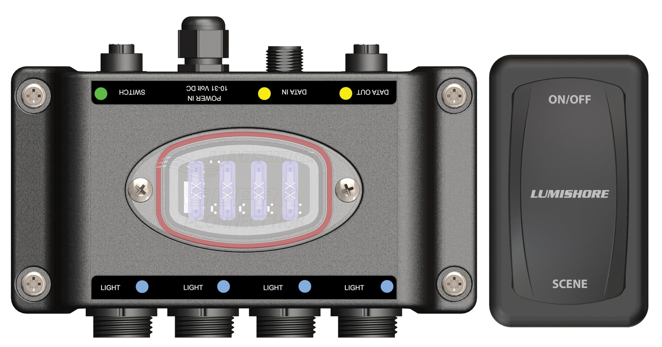 Lumishore SMX53 Supra i-Connect Installation & Upgrade Kit for Marine LED Lighting - Perfect for Boat, Yacht & Underwater Lighting Systems