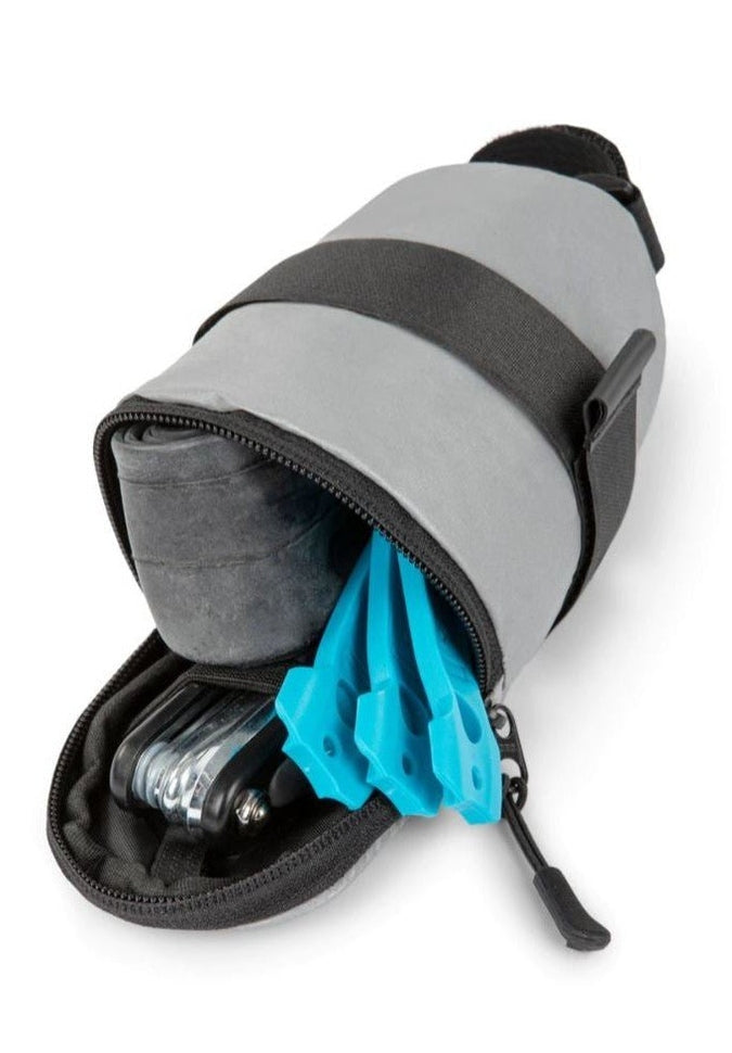 K&B Sport Waterproof Bike Saddle Bag - Cycling Storage Pouch for Road & Mountain Bikes - Perfect for Commuting, Touring & Outdoor Adventures