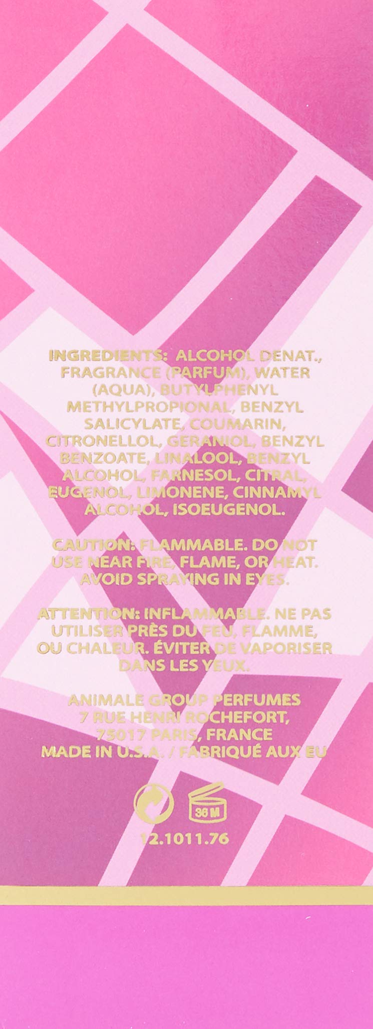 Animale Animale Sexy Eau de Parfum Spray for Women - 3.4 oz Floral Fruity Fragrance | Perfect for Date Night, Evening Events & Special Occasions