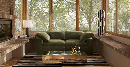 2-Seat Aspen Modular Sofa - Modern Sectional Couch for Small Spaces, Living Room, Apartment & Office - Comfortable & Stylish Home Furniture