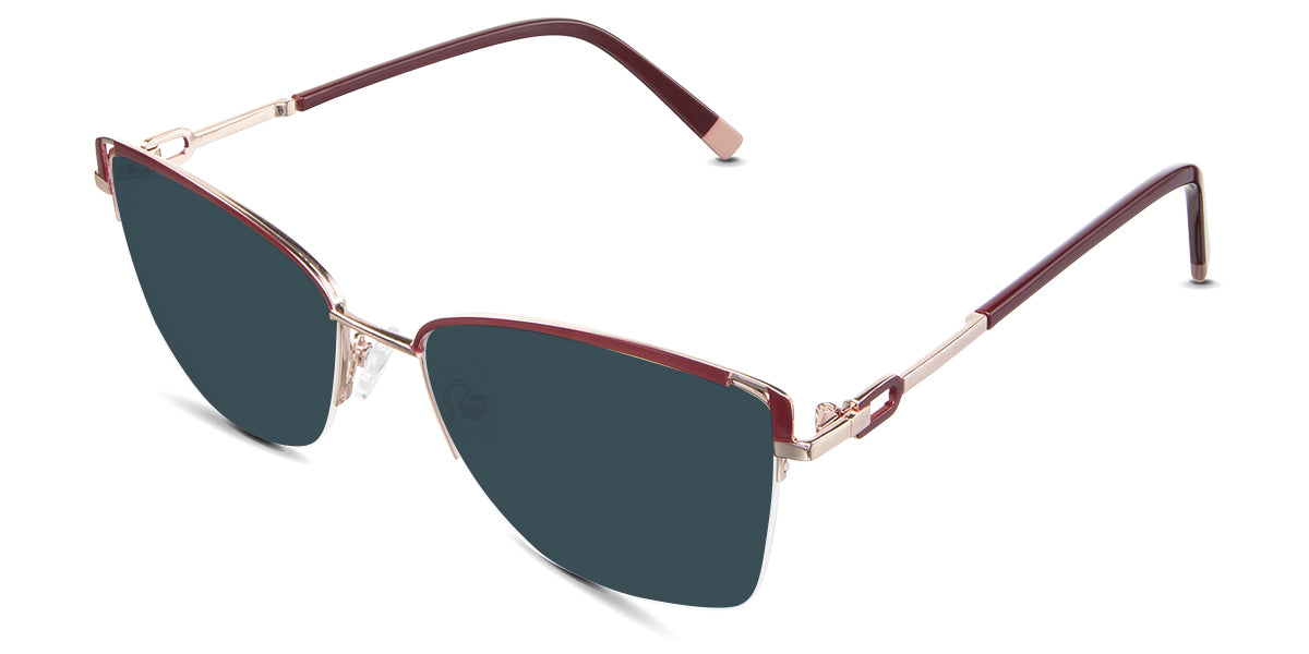 Phoebe Women's Prescription Sunglasses - UV Protection, Polarized Lenses for Driving, Outdoor & Fashion Use