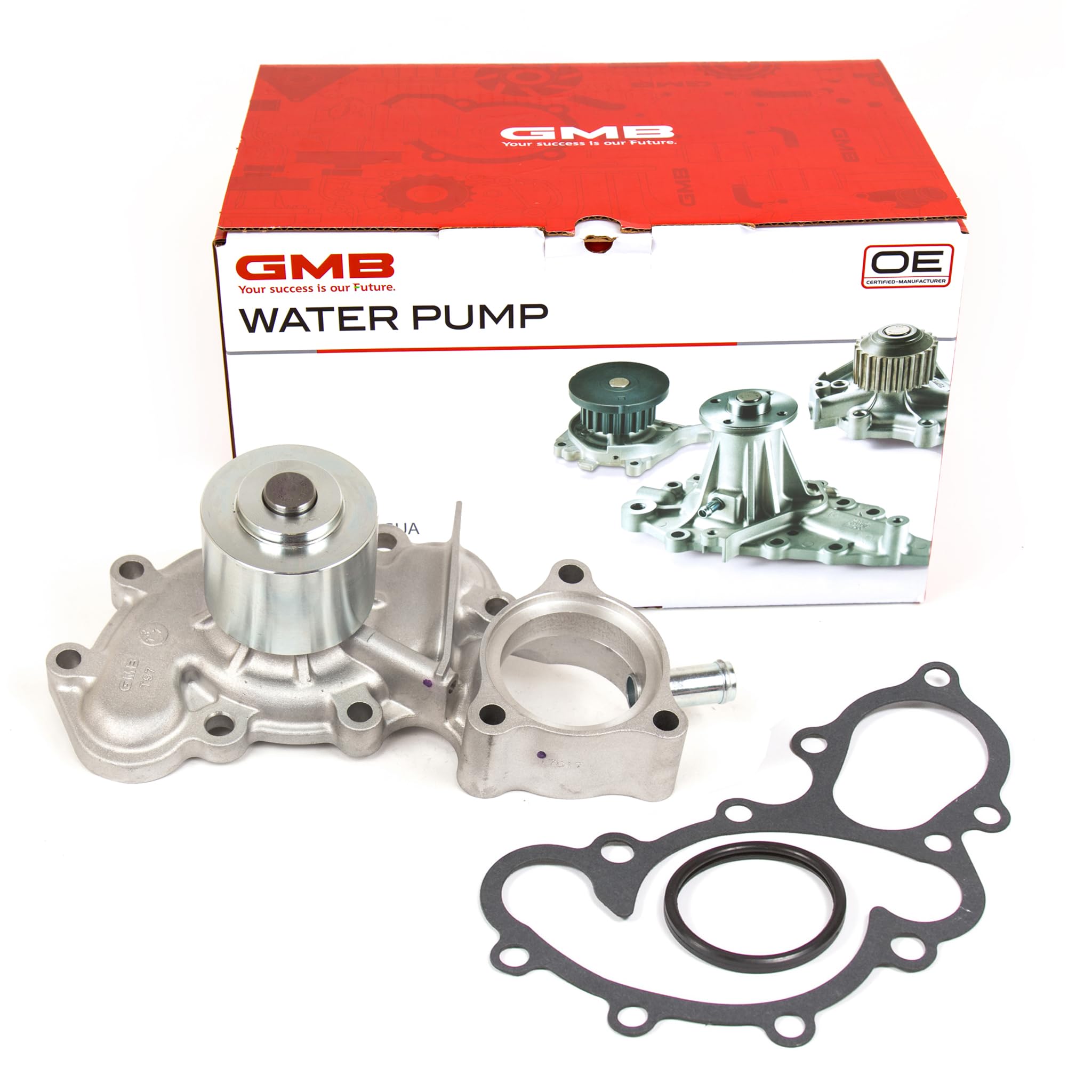 GMB Timing Belt Kit with Thermostat & Water Pump for Toyota Tacoma 3.4L 5VZFE - Complete Engine Maintenance Kit for Smooth Performance & Longevity