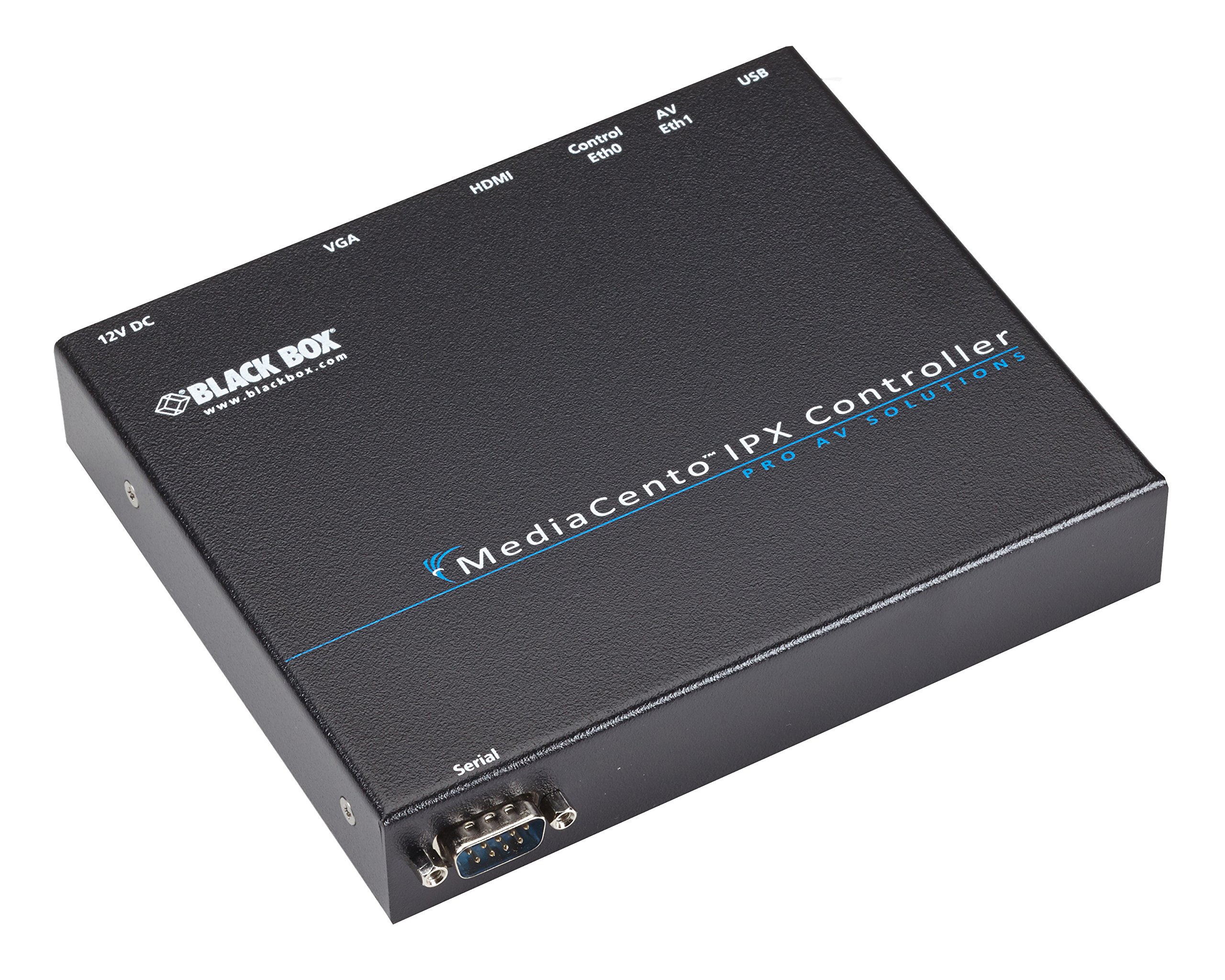 Black Box MediaCento IPX Controller - Professional IP Video Wall Controller for Digital Signage & Control Rooms | Perfect for Retail Displays, Command Centers & Broadcasting Studios