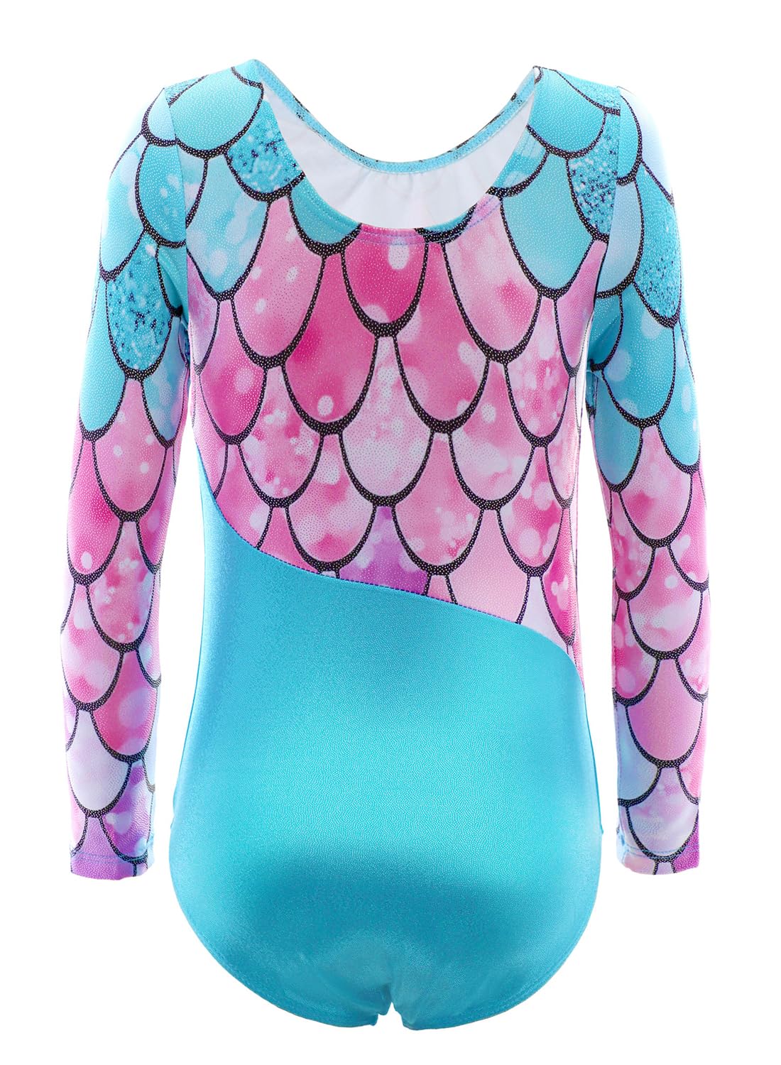 DAXIANG Girls Long Sleeve Gymnastics Leotard - Dance Unitard & Biketard for Ballet, Gymnastics & Performance - Perfect for Training, Recitals & Competitions