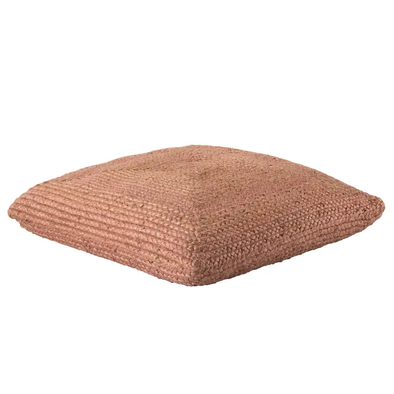 Jaipur Living Saba Natia Pouf - Stylish Handmade Ottoman Footstool for Living Room, Bedroom & Lounge - Perfect for Home Decor, Extra Seating & Relaxation