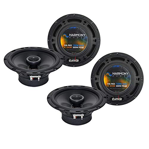 Harmony Audio HA-R65 Speaker Replacement Upgrade Kit - Compatible with 2012-2014 Volkswagen Beetle (2 Speakers) | Premium Factory Replacement for Enhanced Car Audio System | Perfect for Road Trips & Daily Commuting