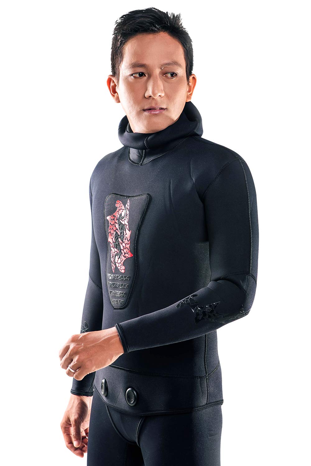 Premium Benthos Open Cell 3mm Neoprene Wetsuit for Men - Comfortable & Flexible Scuba Diving, Surfing & Water Sports Gear