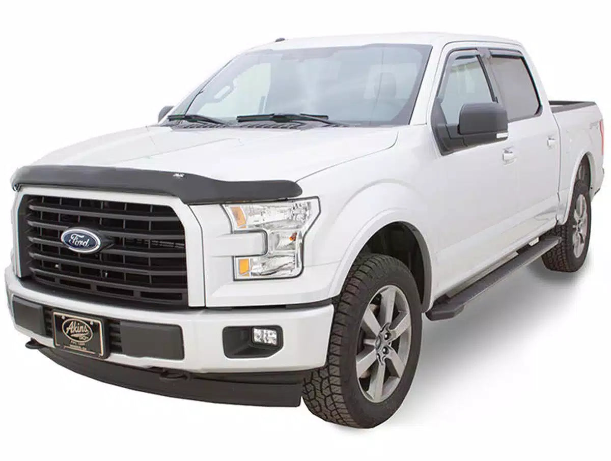 AVS Bugflector Medium Profile Hood Shield (Smoke) for Dodge Dakota 1997-2004 | Durable Hood Protector | Perfect for Off-Roading & Highway Driving