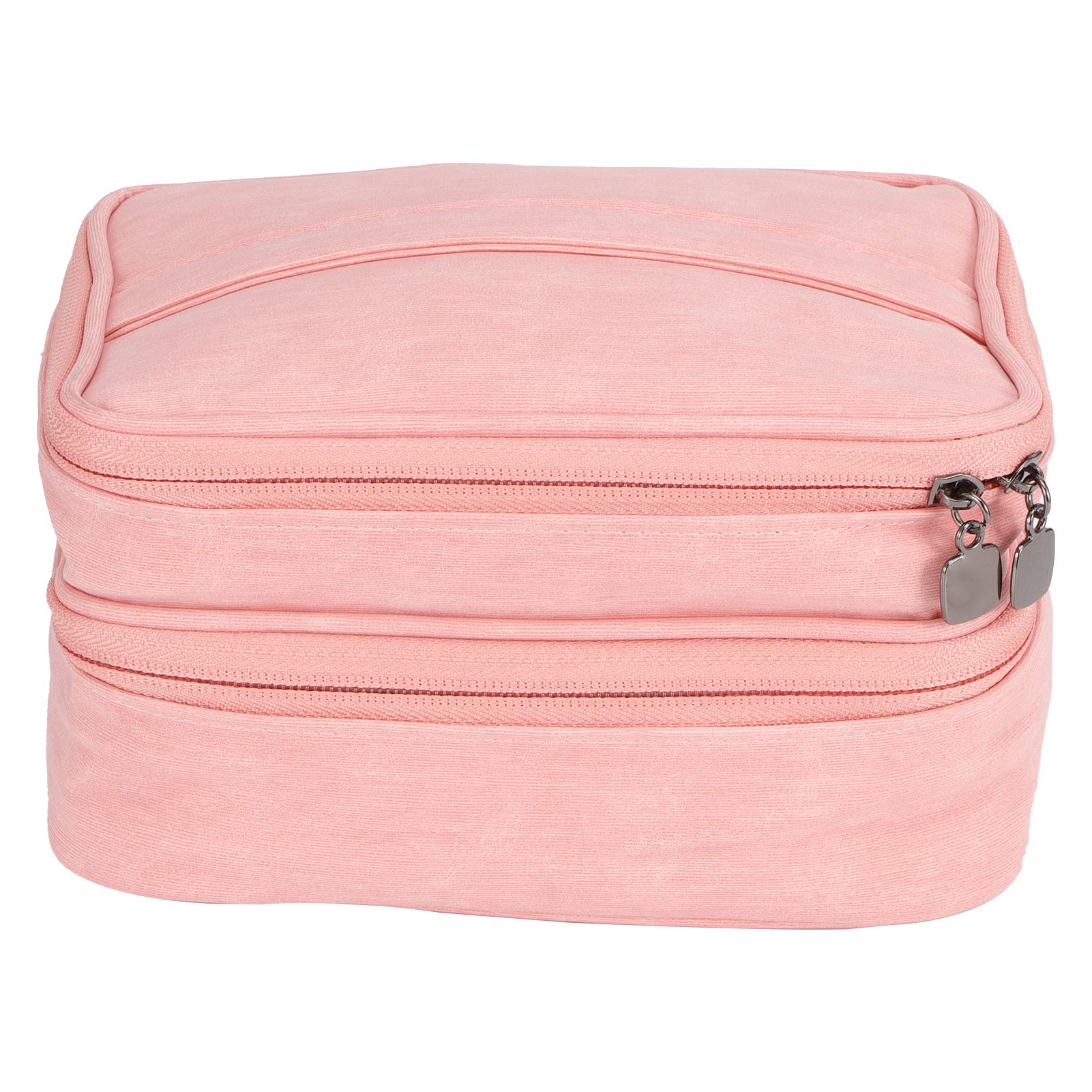 Tomotato Travel Digital Storage Bag - Portable Cable Organizer for Phone, USB, Charger, Headset, Power Adapter - Pink Electronic Accessory Case for Travel, Office & Home Use
