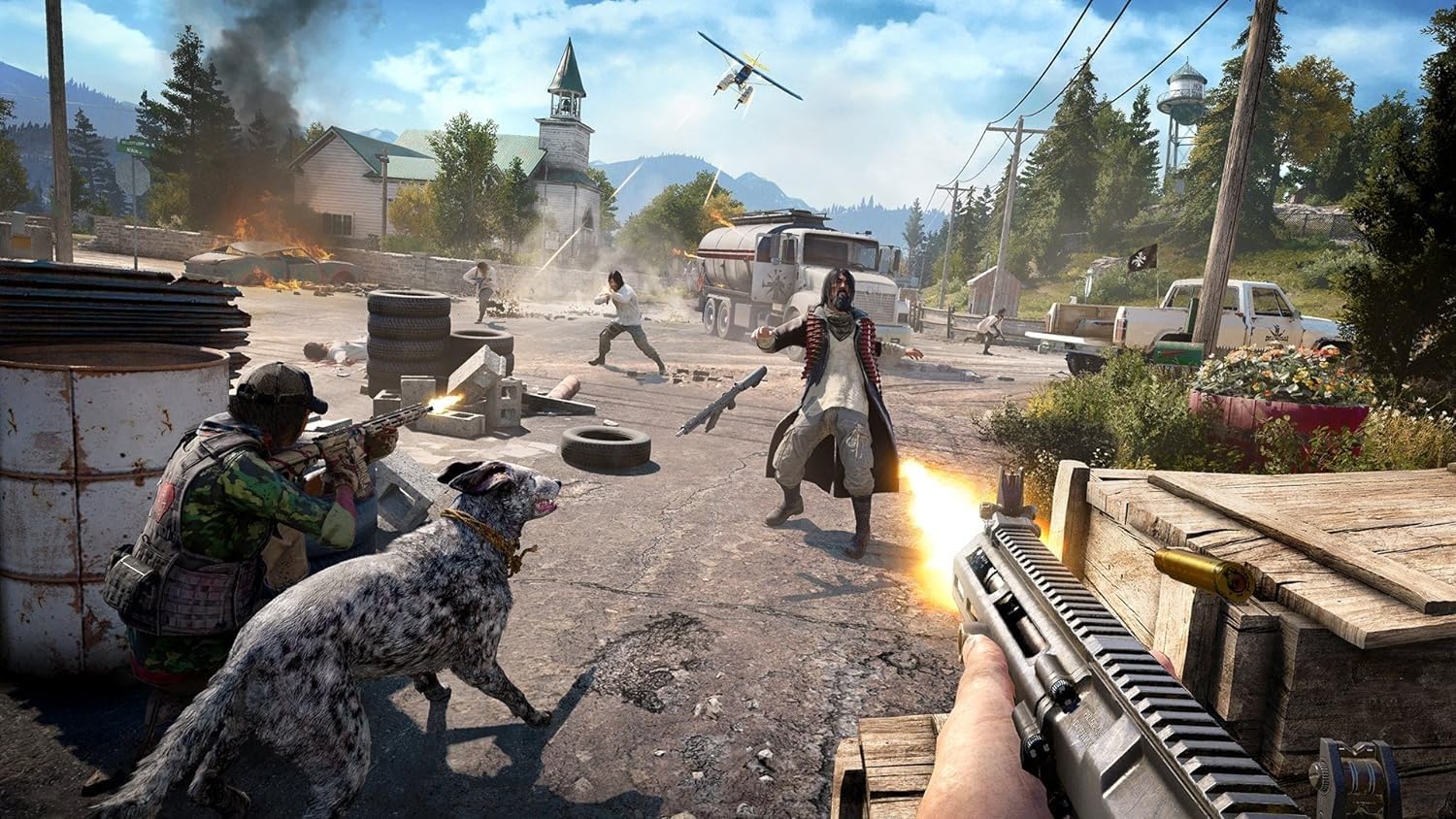 Far Cry 5 PS4 Game with Exclusive Content | Open-World Action Adventure | Perfect for Solo & Multiplayer Gaming on PlayStation 4