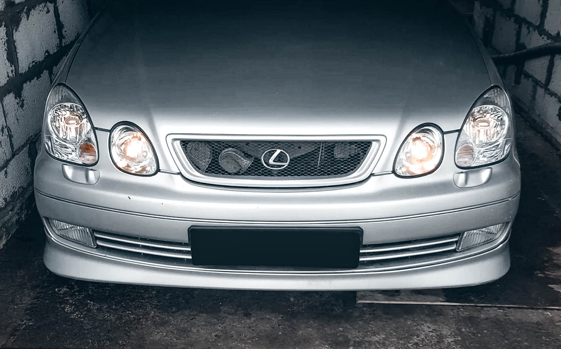 TRD Style Front Bumper Grille for Lexus GS300 GS400 GS430 & Toyota Aristo JZS160/161 (1997-2005) - High Performance Mesh Grille - Perfect for Car Enthusiasts & Street Racing Upgrades