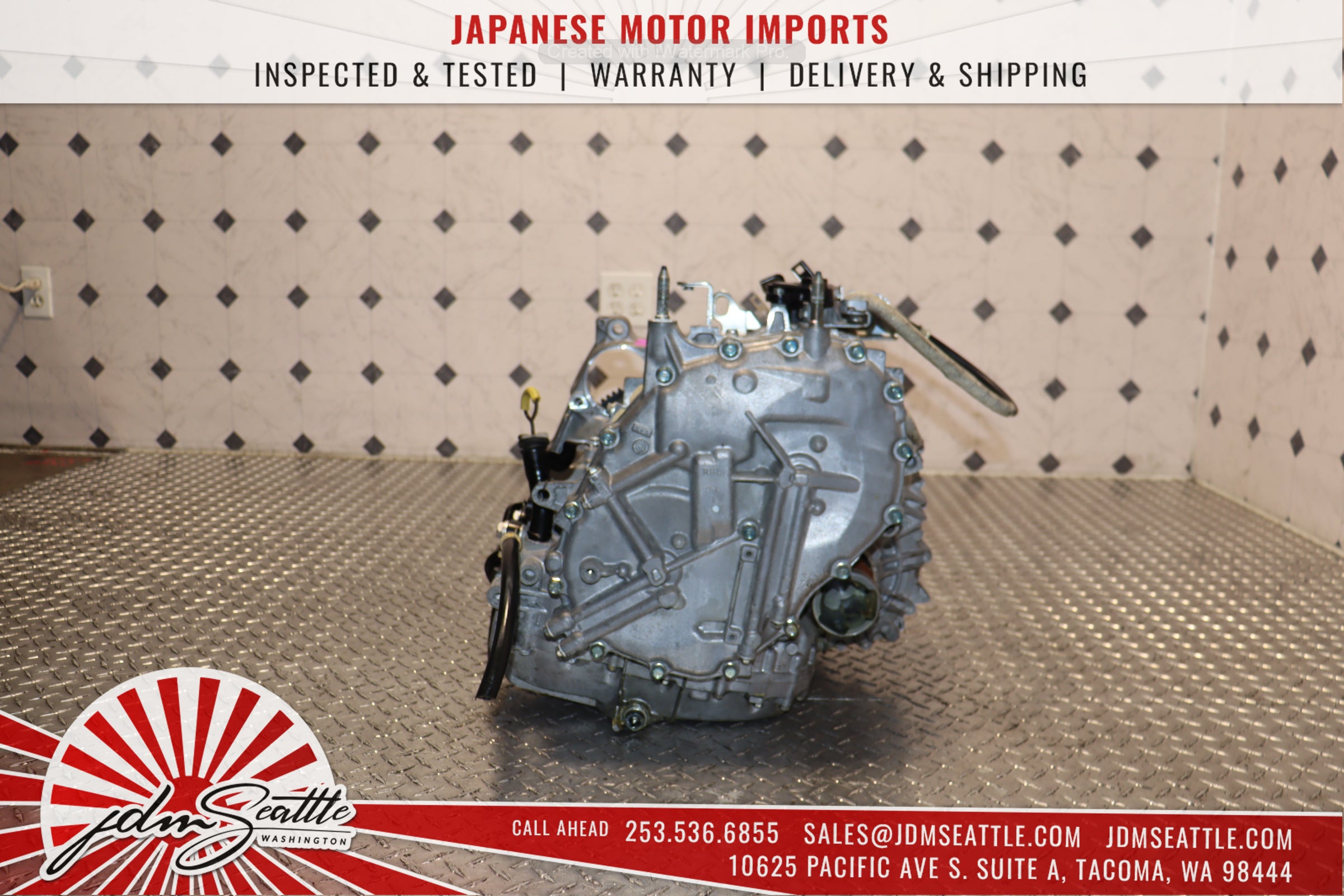 JDM 10-11 Honda Insight Hybrid CVT Automatic Transmission LDA MF6 - Replacement Part for Smooth Gear Shifting & Fuel Efficiency Upgrade