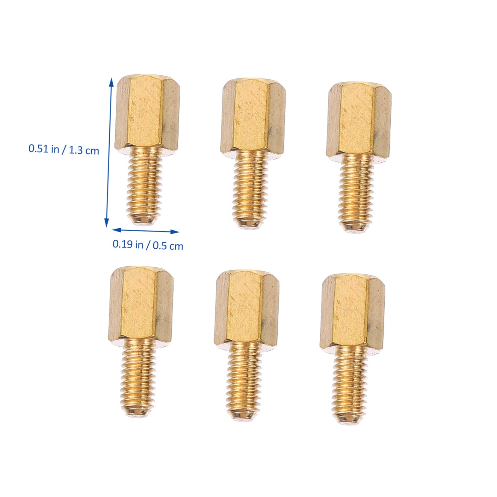 Housoutil Computer Case Motherboard Screws Kit - M3 Copper Standoffs, Insulation Washers & Mounting Hardware for PC Builds | Perfect for DIY Computer Assembly, Gaming Rigs & Workstation Setups