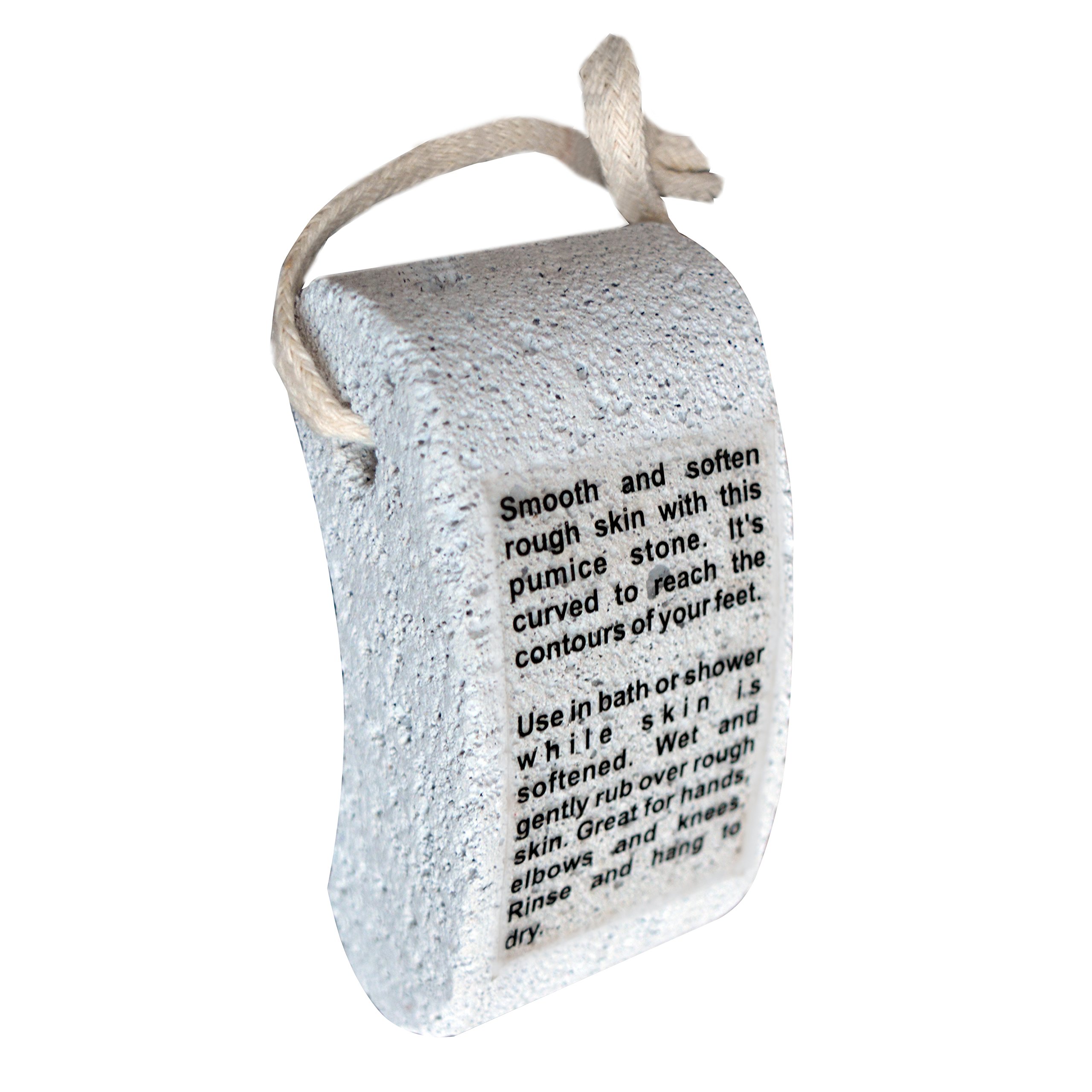 PANACHE Pumice Foot Stone for Callus Removal - Exfoliating Foot File for Dead Skin - Pedicure Tool for Soft Smooth Feet - Home Spa & Pedicure Essential