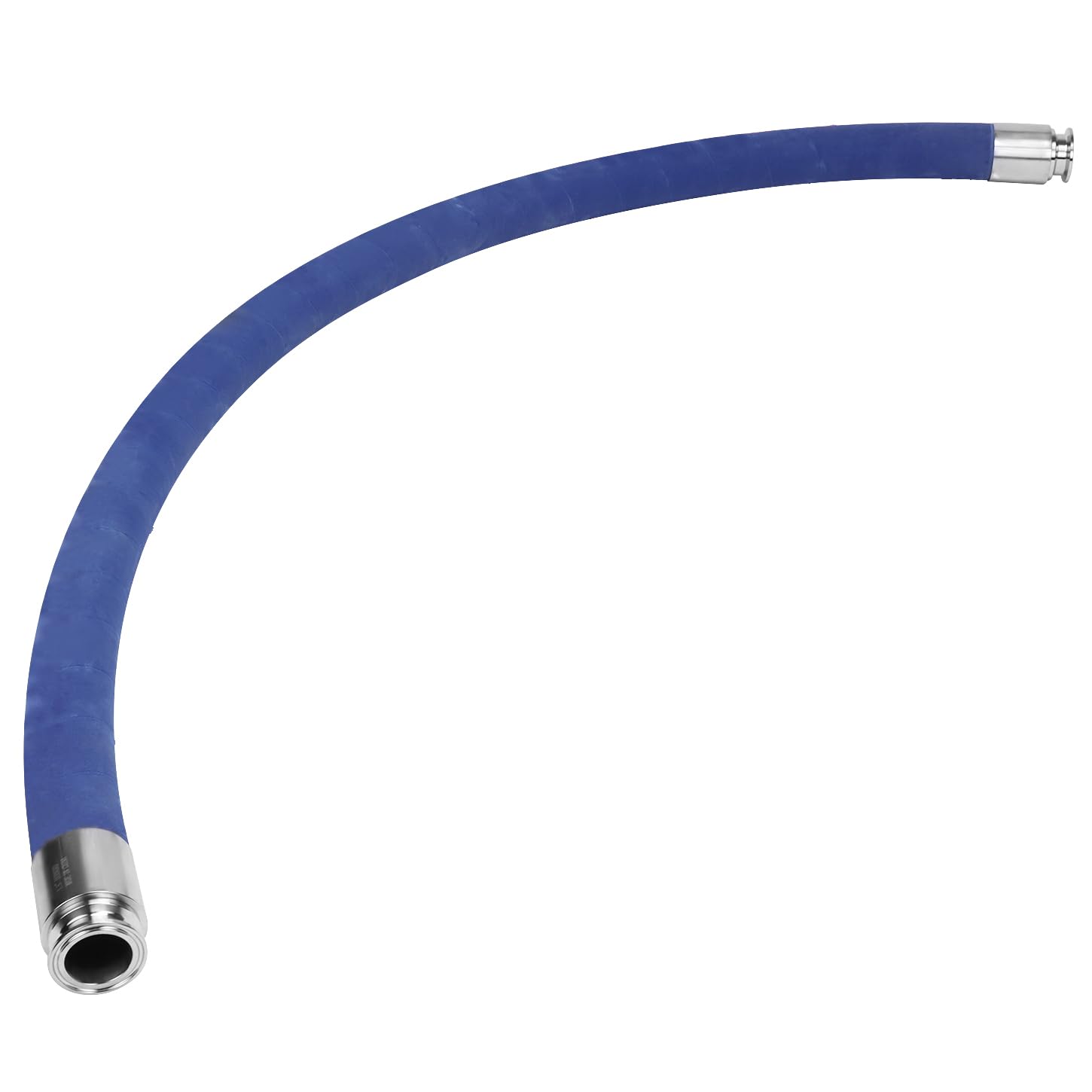 Premium 1.5 Inch Tri-Clamp Food Grade Brewery Beer Transfer Hose - 5ft Beverage Tubing for Home Brewing, Commercial Keg Systems & Beverage Dispensing