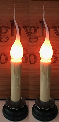 Electric Flickering LED Candle Lamp - Realistic Flameless Wax Candles with Remote Control, 6-Pack for Home Decor, Wedding, Romantic Dinner & Holiday Ambiance