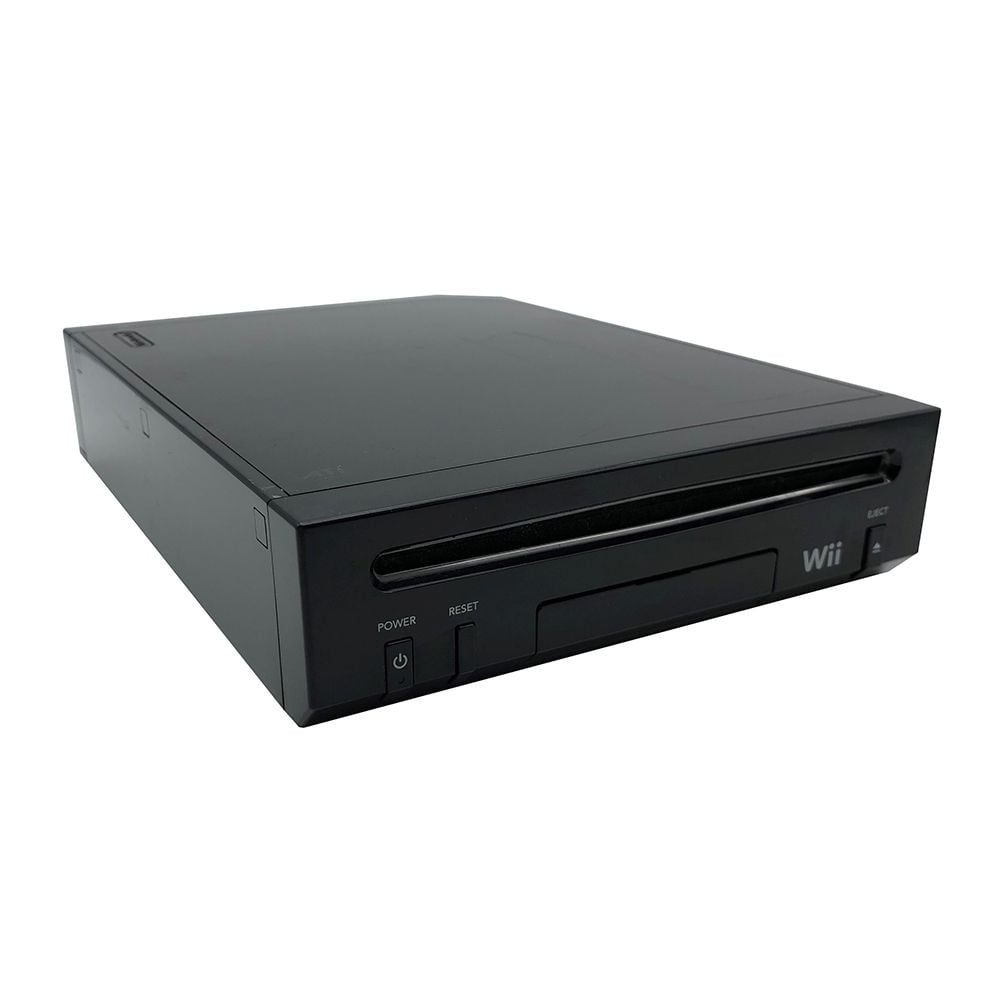 Nintendo Wii Console Black RVL 101 - HD Gaming System with Motion Controls | Perfect for Family Game Nights & Home Entertainment