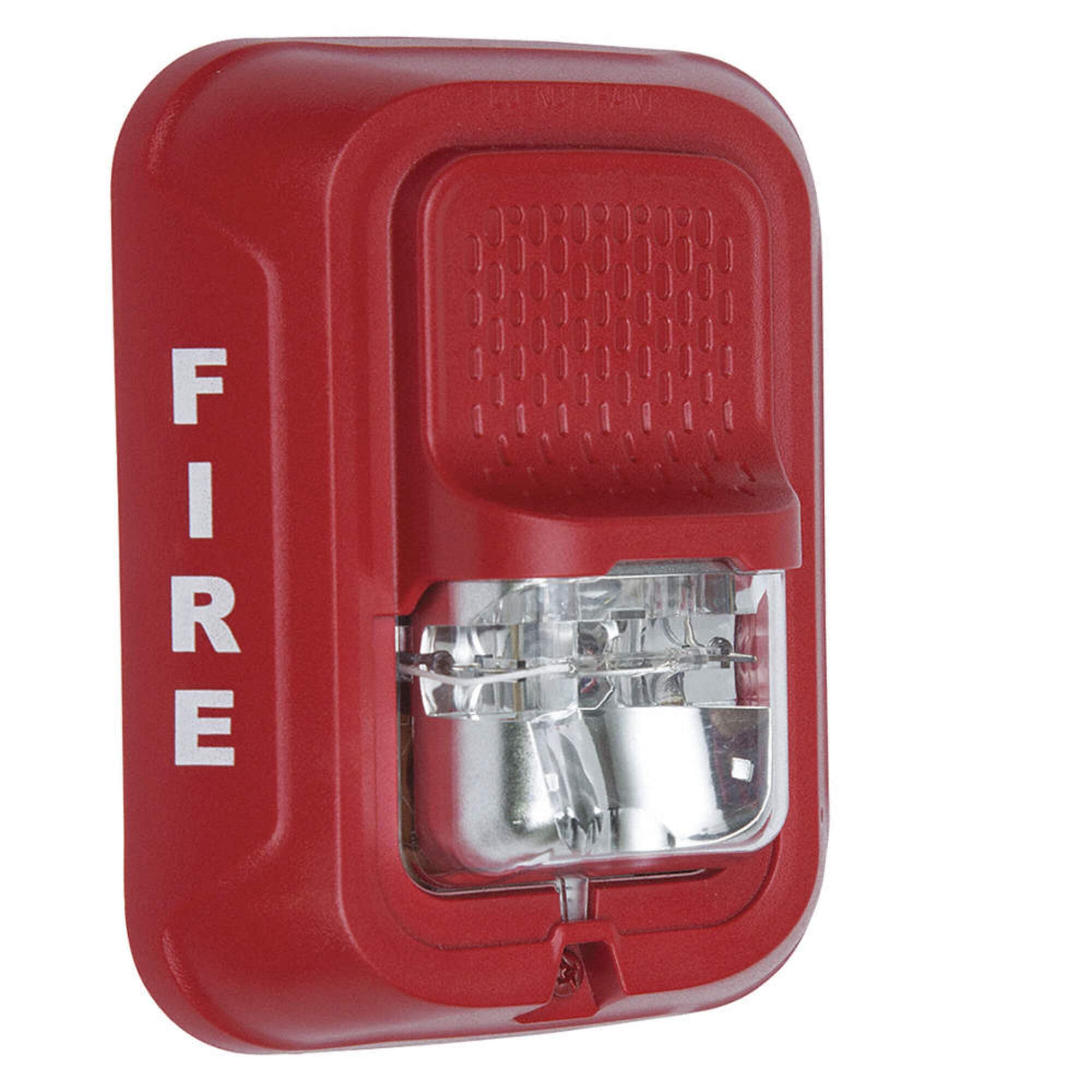 System Sensor SRL Red Fire Alarm Strobe Light - High Visibility Emergency Alert for Home, Office & Commercial Buildings