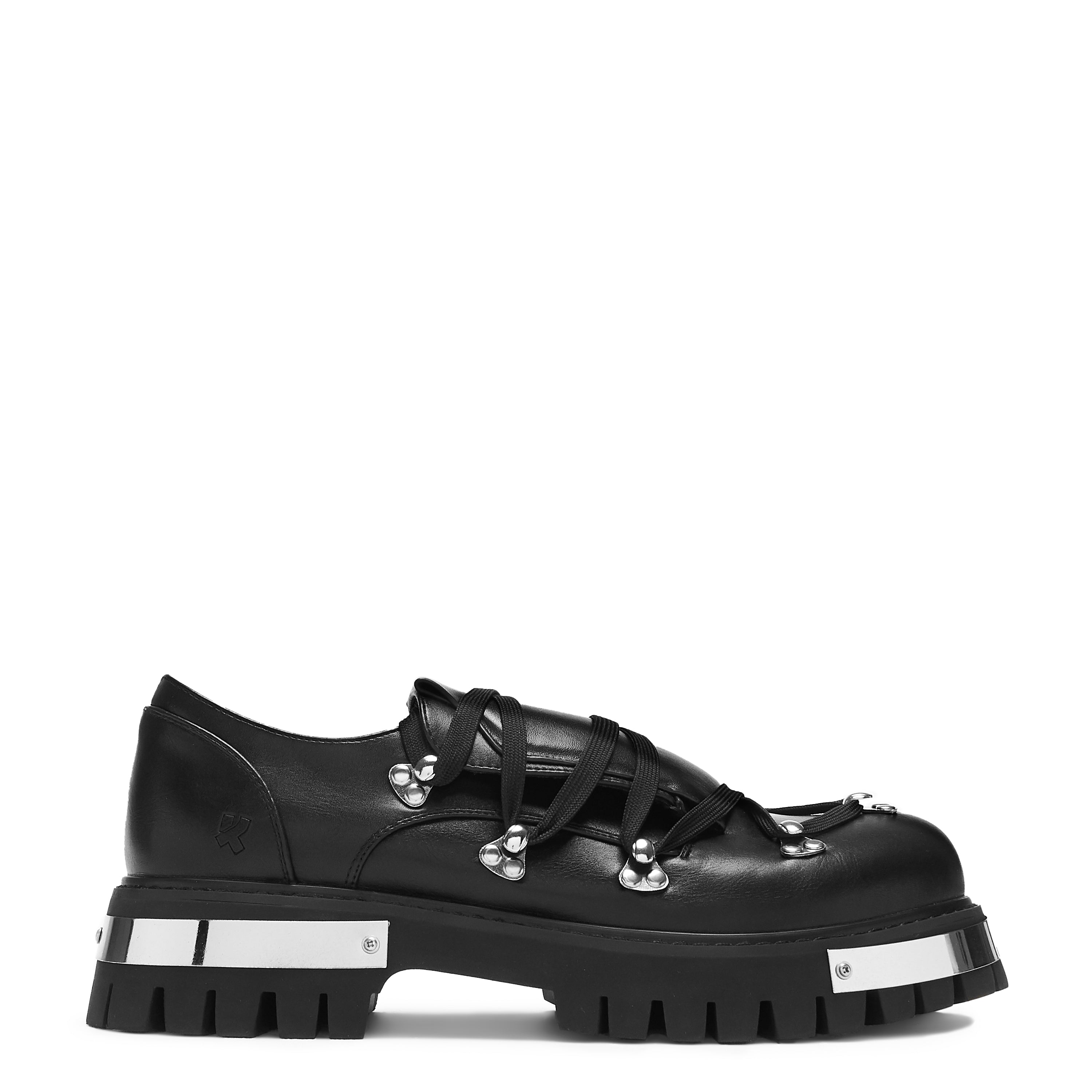 Hidden in Solitude Men's Double Tongue Lace Up Sneakers - Black | Casual Walking Shoes for Urban Style & Everyday Comfort