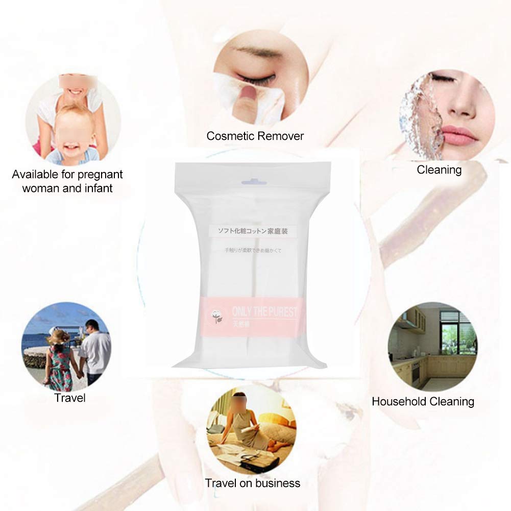 **Premium Cotton Makeup Pads - 1000 Count Soft & Gentle Facial Wipes for Makeup Removal, Skincare & Beauty - Ideal for Professional Artists & Makeup Lovers**    *(Use for: Removing makeup, applying toner, nail polish cleanup, skincare routines & professional salon treatments.)*