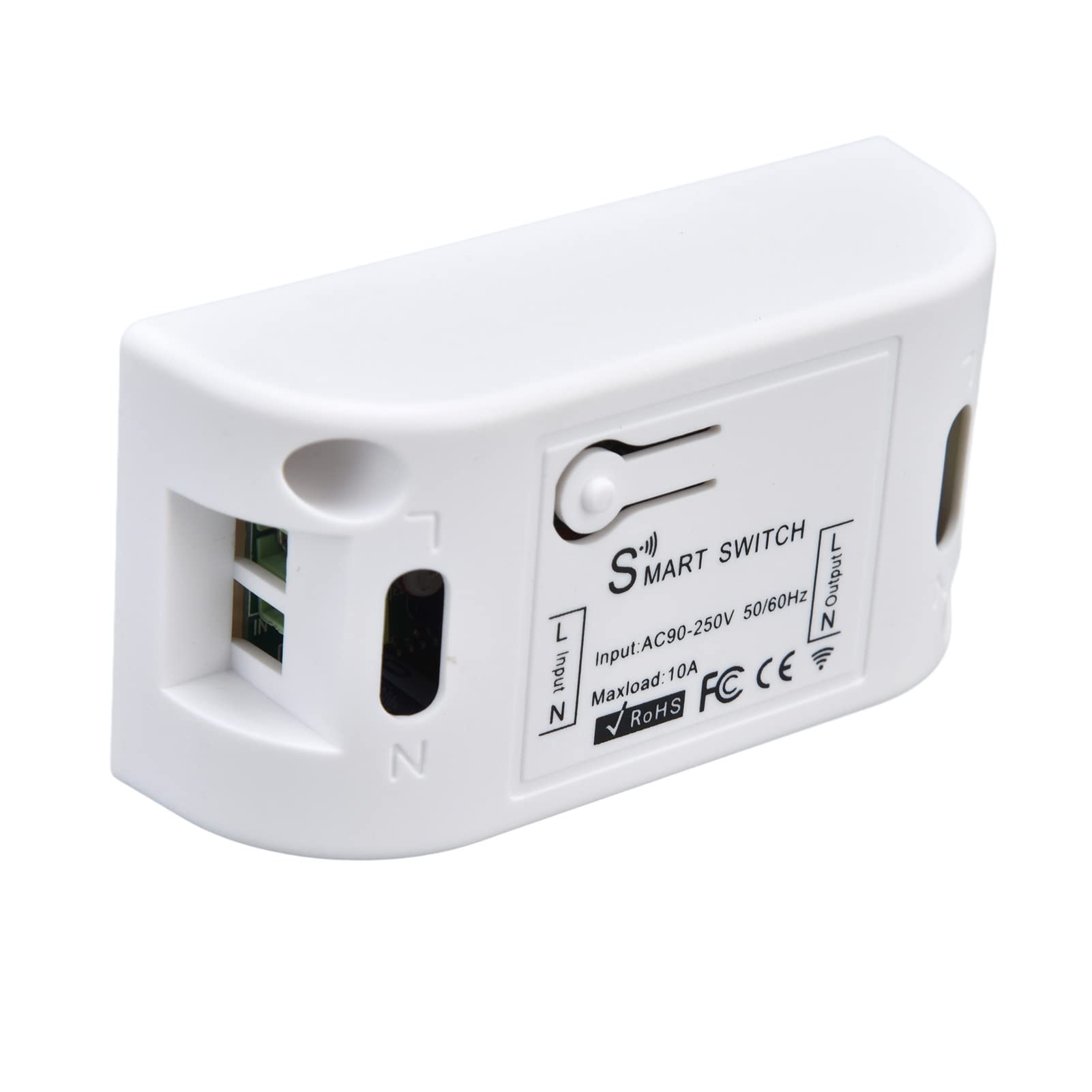 433MHz WiFi Smart Switch Timer Controller - Remote Control for Home Appliances via RF & Mobile App | Perfect for Lighting, Fans, Coffee Makers & Smart Home Automation