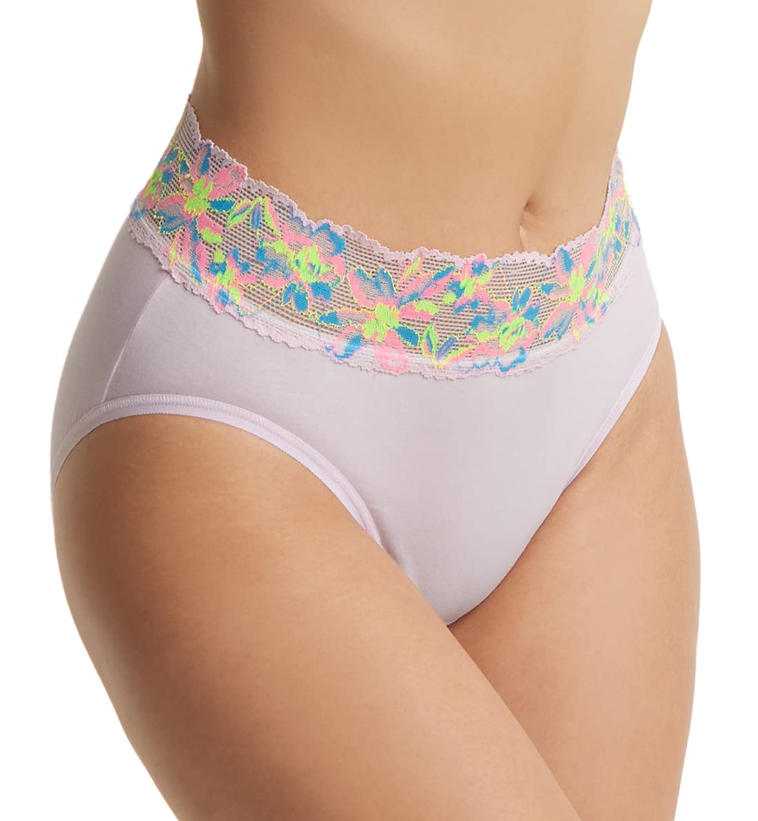 Hanky Panky Neon Lights French Brief - Sexy Lingerie for Women, Comfortable Underwear with Vibrant Colors - Perfect for Valentine's Day, Anniversary Gifts & Romantic Nights
