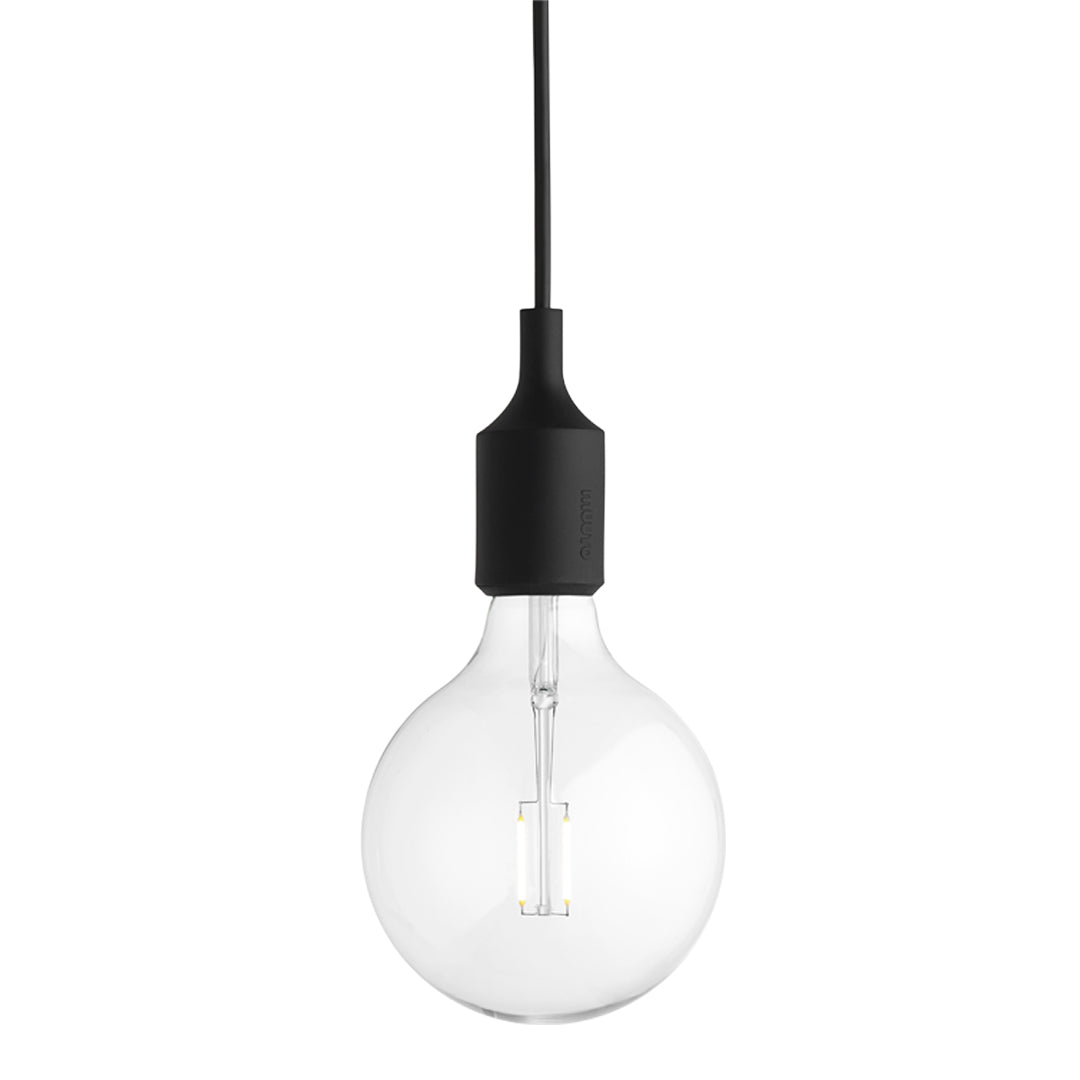Modern E27 Pendant Light Fixture - Adjustable Hanging Lamp for Kitchen Island, Dining Room & Bedroom Lighting - Dimmable Edison Bulb Compatible