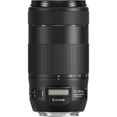 Canon EF 70-300mm f/4-5.6 IS II USM Telephoto Zoom Lens with Rain Cover - Professional Photography for Sports, Wildlife & Travel
