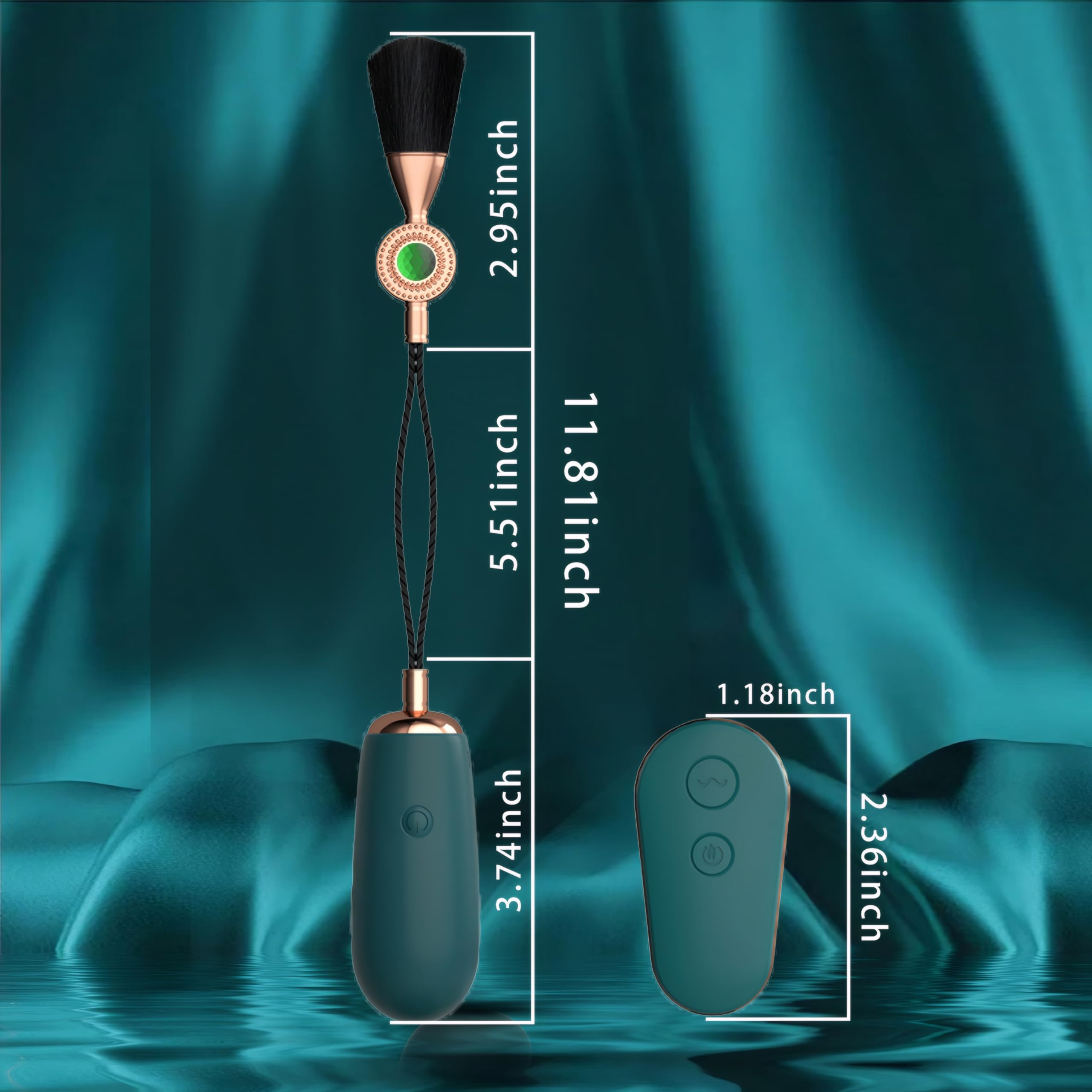 Premium G-Spot & Clitoral Bullet Vibrator with Remote Control - 12 Powerful Vibration Modes, Mini Vibrating Egg for Women & Couples - Perfect for Solo Play, Foreplay & Long-Distance Intimacy