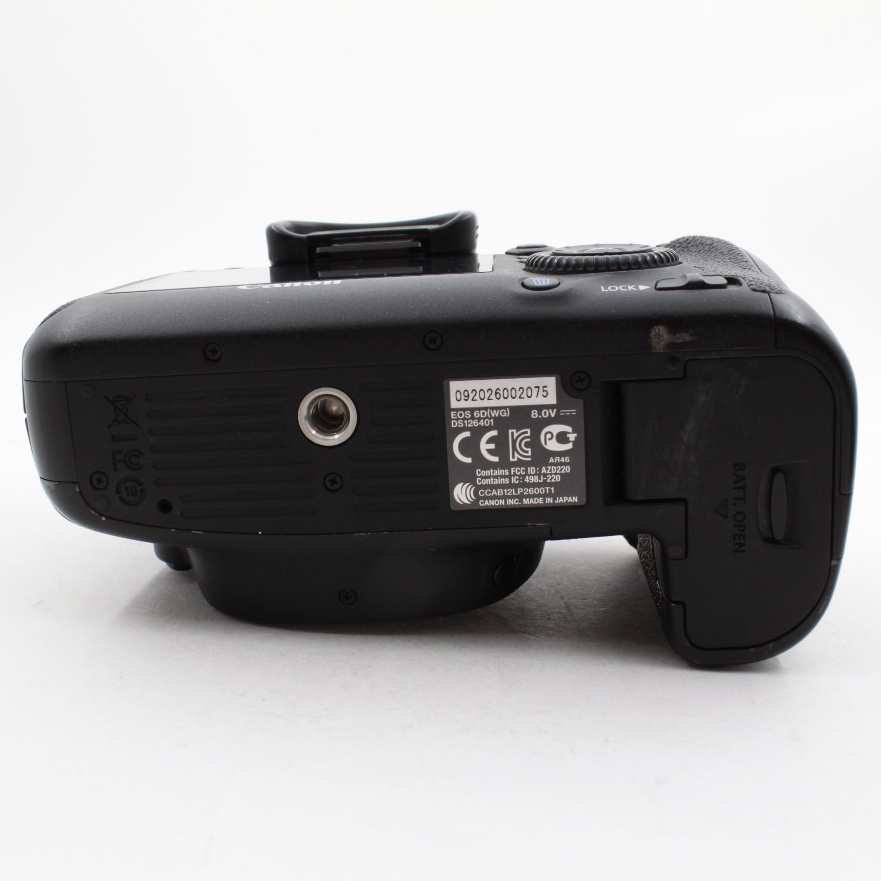 Used Canon EOS 6D DSLR Camera Body Only - Professional Full Frame Digital Camera for Photography, Vlogging & Travel