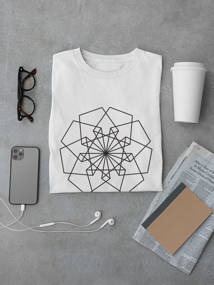 Men's Rose Print Trapezoid Design T-Shirt - Casual Wear for Everyday Outfits & Street Style