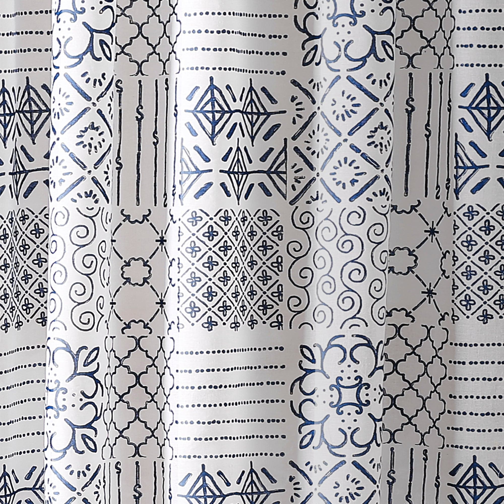 Monique Waterproof Shower Curtain with Hooks - Elegant Bathroom Decor for Modern Homes | Perfect for Bathroom, Spa & Guest Room