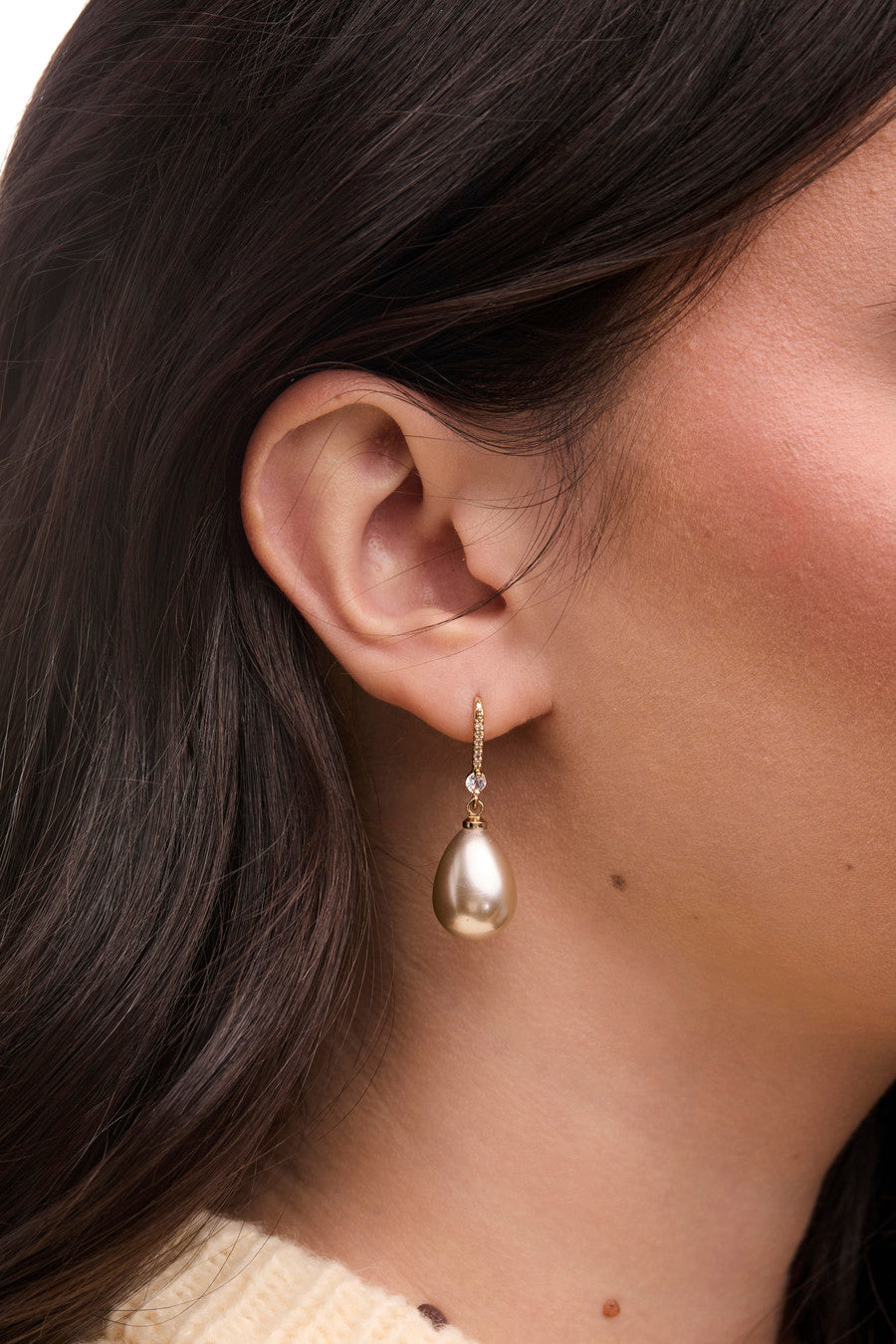 Elegant Colored Pearl Dangle Earrings for Women - Fashion Jewelry Gift for Party, Wedding & Special Occasions
