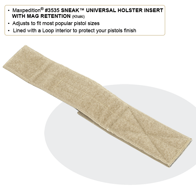 Universal Holster Insert with Mag Retention - Buy 1 Get 1 Free (Mix & Match) - Perfect for Concealed Carry & Tactical Training - All Sales Final