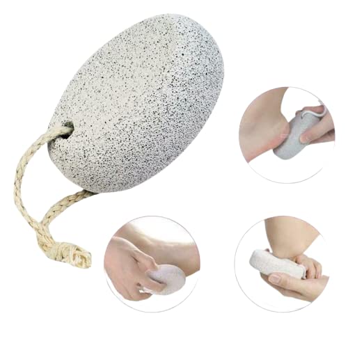 Prime Natural Pumice Stone for Feet - Exfoliating Pedicure Tool to Remove Dead Skin on Heels, Elbows & Hands - Pack of 1 - Perfect for At-Home Spa, Pedicures & Dry Skin Care