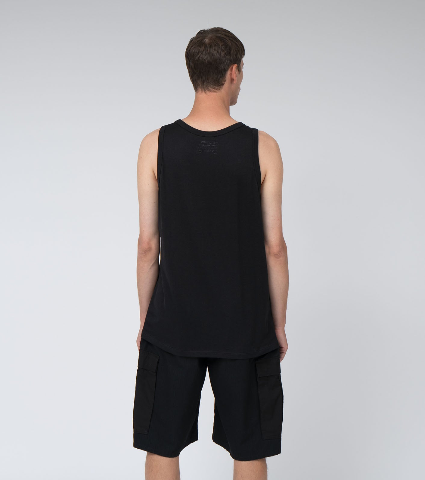 Nanamica Coolmax Loopwheel Jersey Tank Top for Men - Breathable & Moisture-Wicking White Athletic Shirt - Perfect for Gym, Running & Summer Outdoor Activities