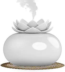 Premium Ceramic Essential Oil Diffuser for Home - Natural Aromatherapy Diffuser with Auto Shut-Off, Perfect for Bedroom, Office & Yoga Relaxation