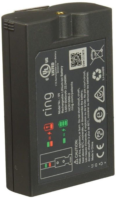 Quick Release Battery for Ring Doorbell 2, 3, 4, Stick Up Cam & Spotlight Cam - Easy Replacement & Installation - Perfect for Home Security & Smart Doorbell Accessories