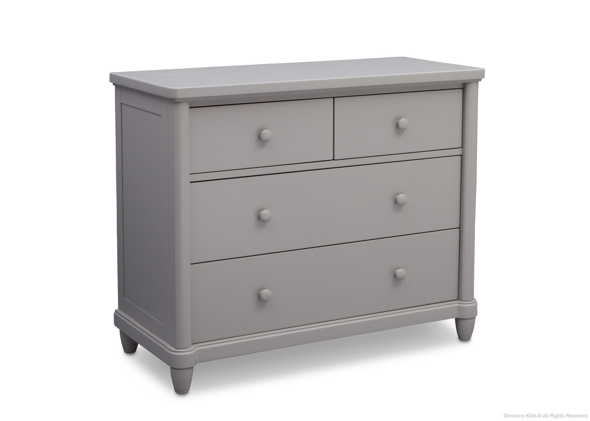 Belmont 4-Drawer Dresser with Changing Top - Nursery Storage Solution for Baby Clothes & Essentials | Perfect for Newborn Care & Organization