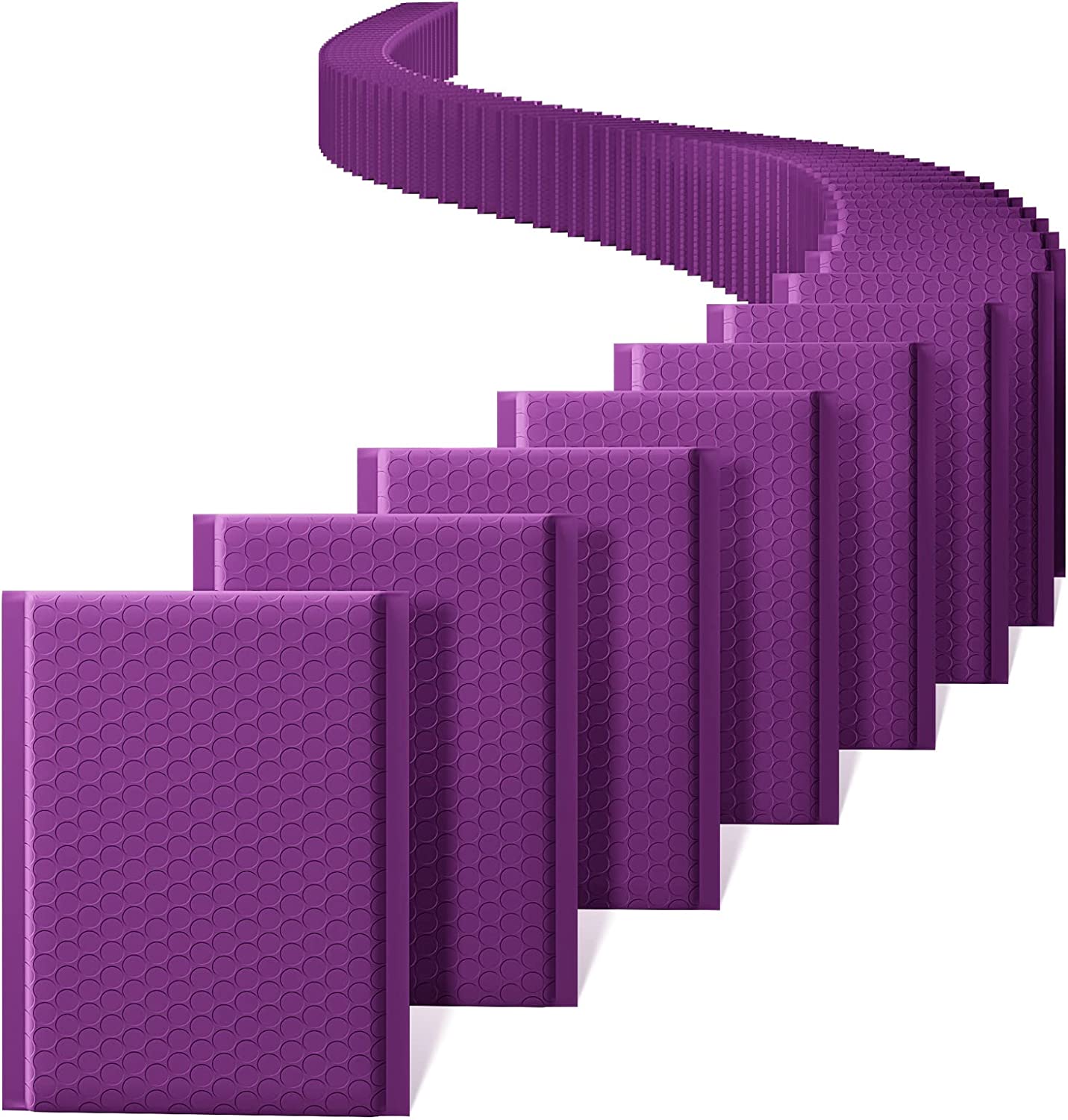 6x10 Bubble Mailer Padded Envelopes for Shipping | Waterproof Purple Mailing Bags | Perfect for Ecommerce, Small Business & eBay Sellers - Protect Your Products During Delivery